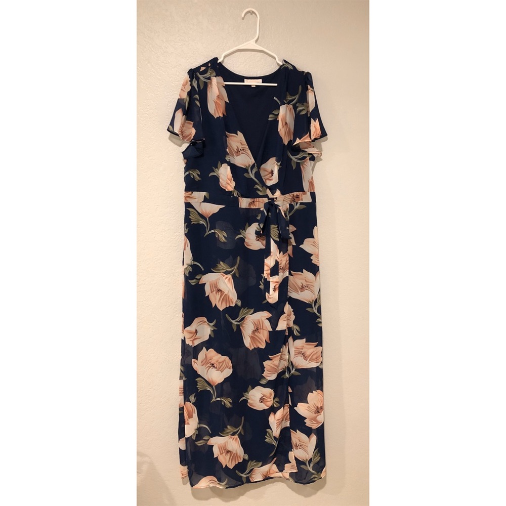 Cute Floral Long Dress
